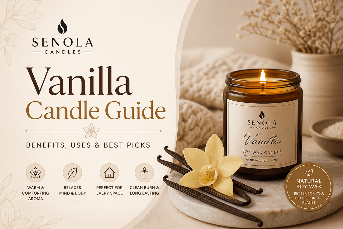 Vanilla Candle Guide | Benefits, Uses & Best Picks