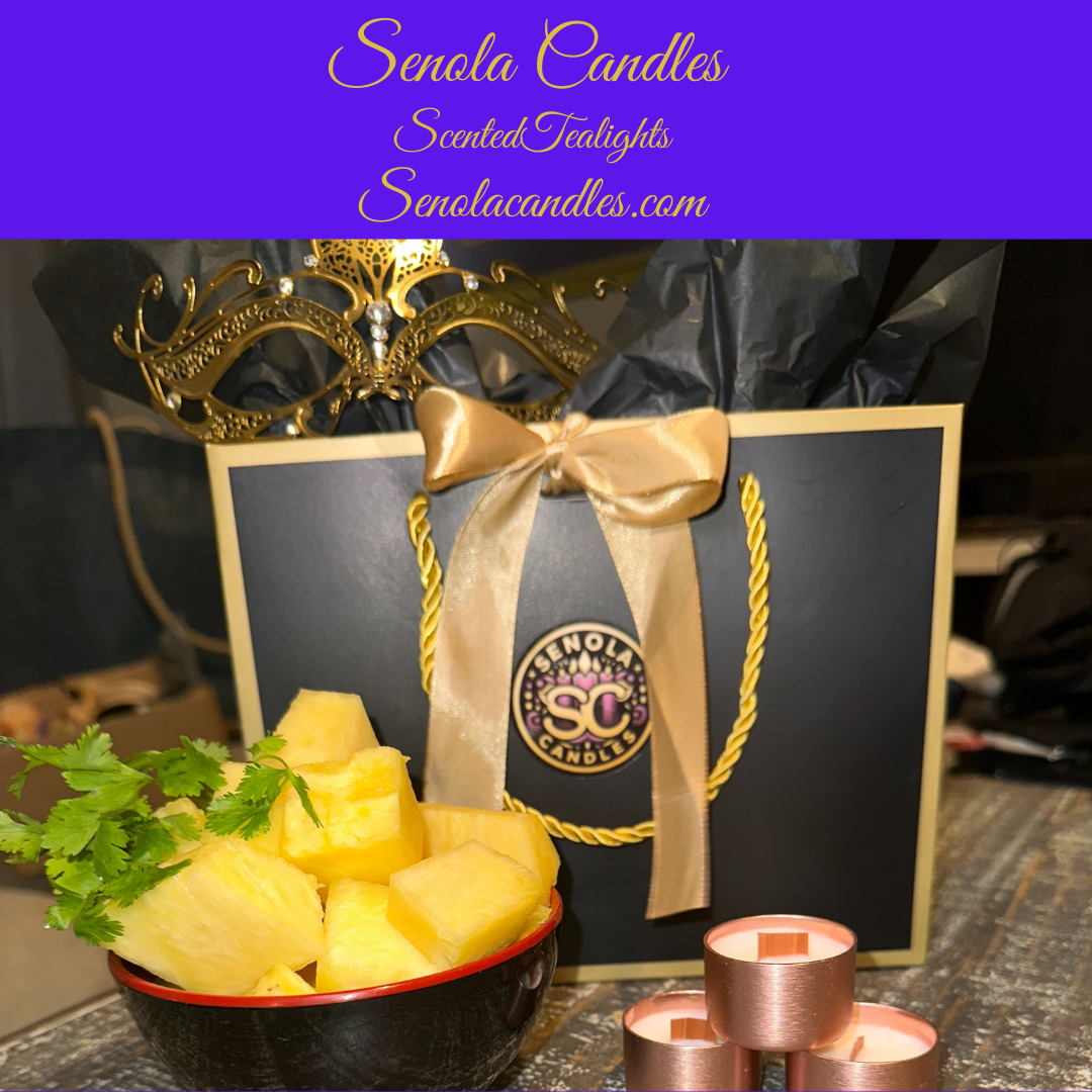 Beautiful Rose Gold Tea Lights