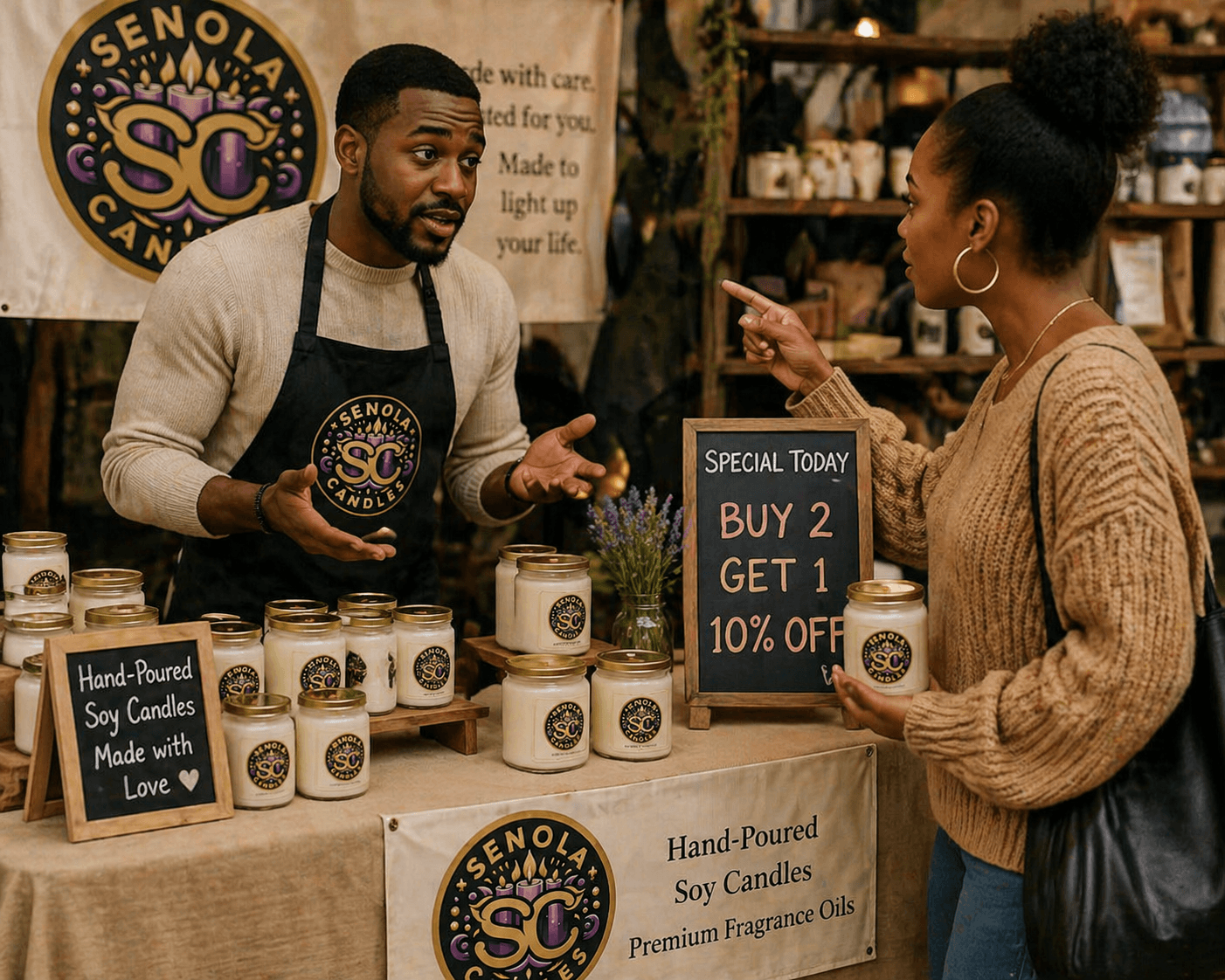 Get in Touch with Senola Candles – Atlanta's Premier Hand-Poured Candle Brand